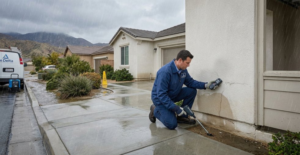 Heavy Rain in SoCal: How to Protect Your Home from Water Intrusion & Slab Leaks