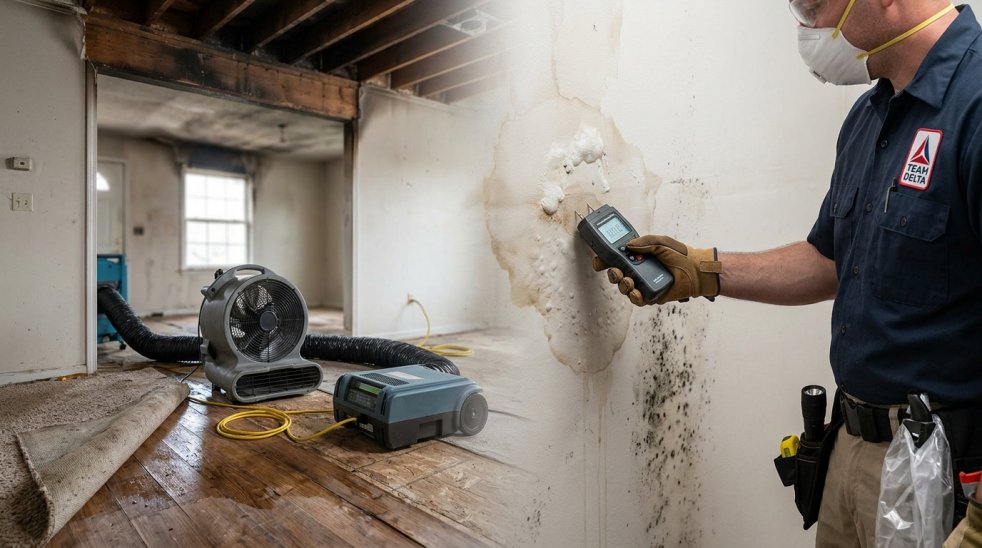 How Mold Thrives in Post-Fire & Post-Flood Homes — And How to Stop It