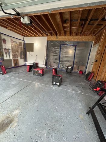 Water damage restoration by Team Delta